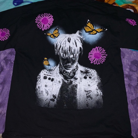 juice wrld butterfly tee - Picture 1 of 2